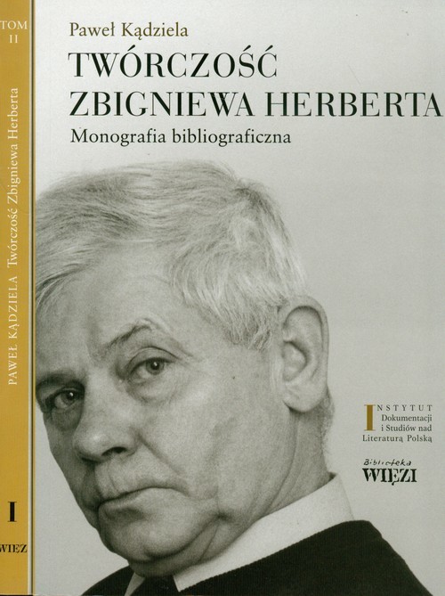 okładka Twórczość Zbigniewa Herberta Tom 1-2 Monografia bibliograficzna. Pakiet książka | Kądziela Paweł