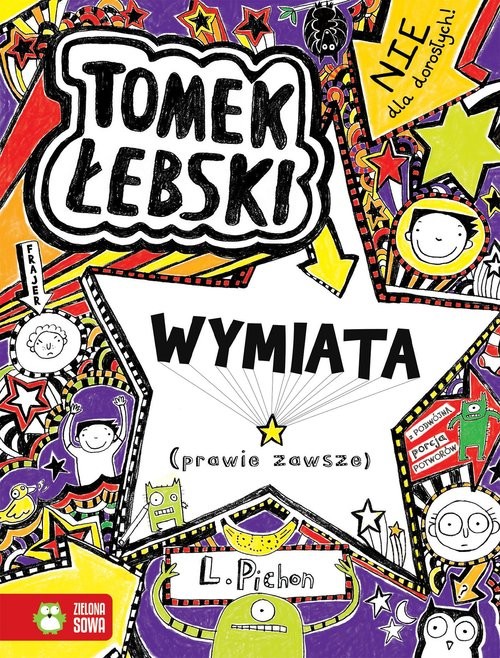 okładka Tomek Łebski wymiata (prawie zawsze) Tom 5 książka | Pichon Liz