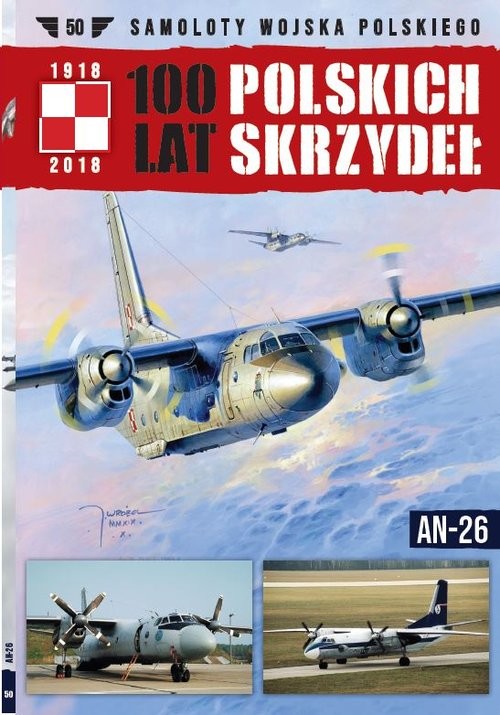 okładka 100 lat polskich skrzydeł Tom 50 AN-26 książka