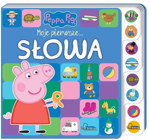okładka Peppa Pig. Moje pierwsze… Słowa książka | Opracowania Zbiorowe