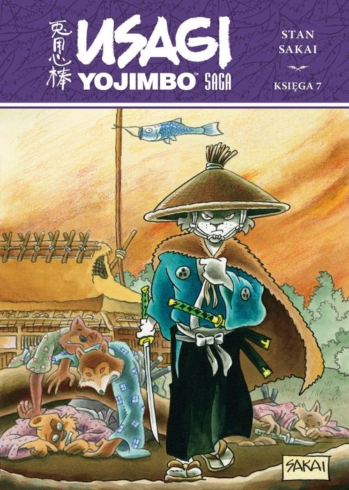 okładka Usagi Yojimbo Saga księga 7 książka