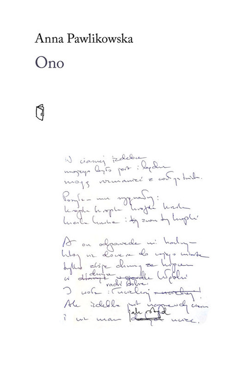 okładka Ono książka | Anna Pawlikowska