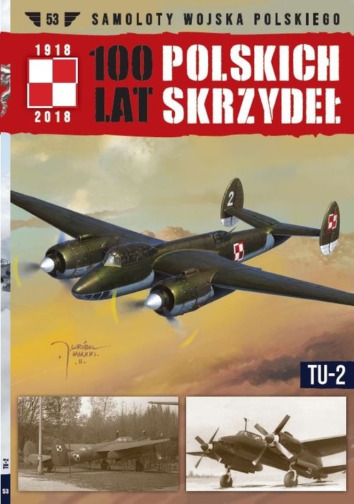 okładka 100 lat polskich skrzydeł Tom 53 Tu-52 książka