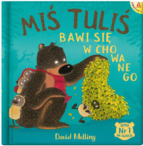 okładka Miś Tuliś bawi się w chowanego książka | Melling David