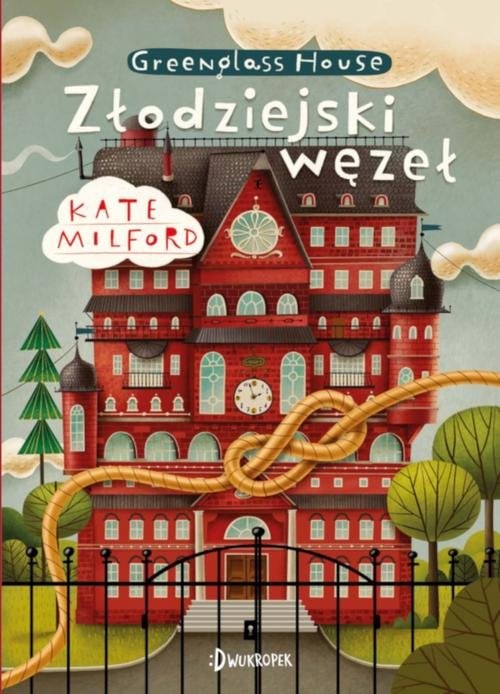 okładka Złodziejski węzeł. Greenglass Tom 4 książka | Kate Milford