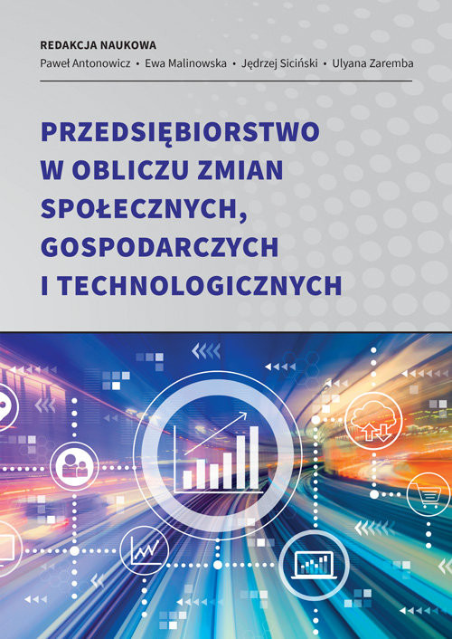 okładka Przedsiębiorstwo w obliczu zmian społecznych, gospodarczych i technologicznych książka