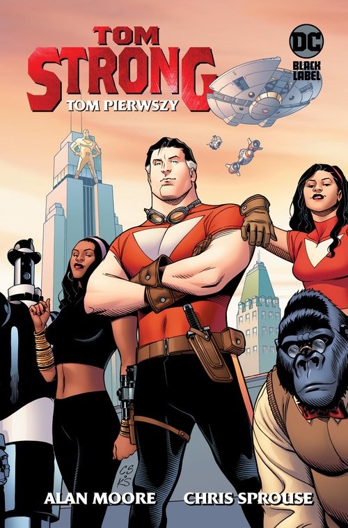 okładka Tom Strong Tom 1 książka