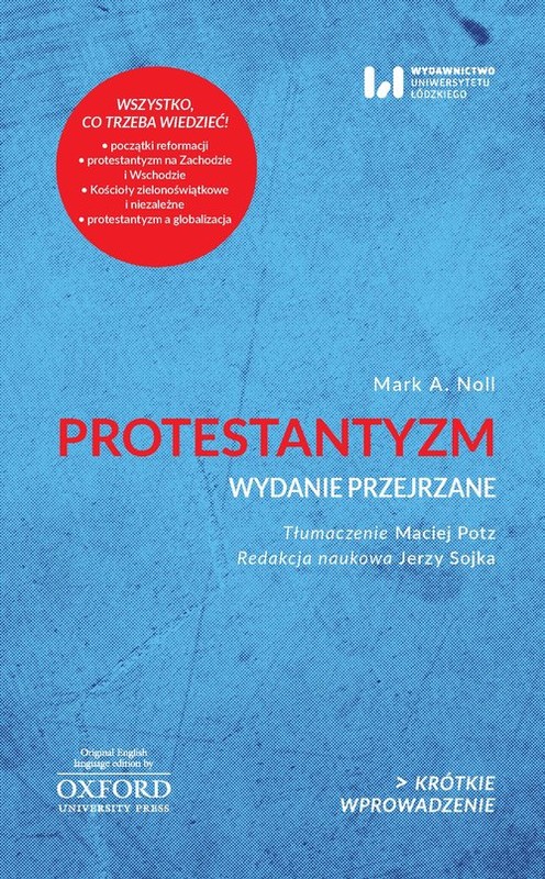 okładka Protestantyzm Wydanie przejrzane Krótkie Wprowadzenie 2 książka | Mark A. Noll