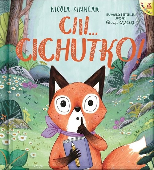 okładka Ciii Cichutko! książka | Kinnear Nicola