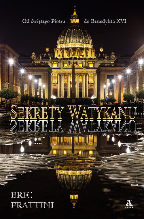 okładka Sekrety Watykanu książka | Eric Frattini