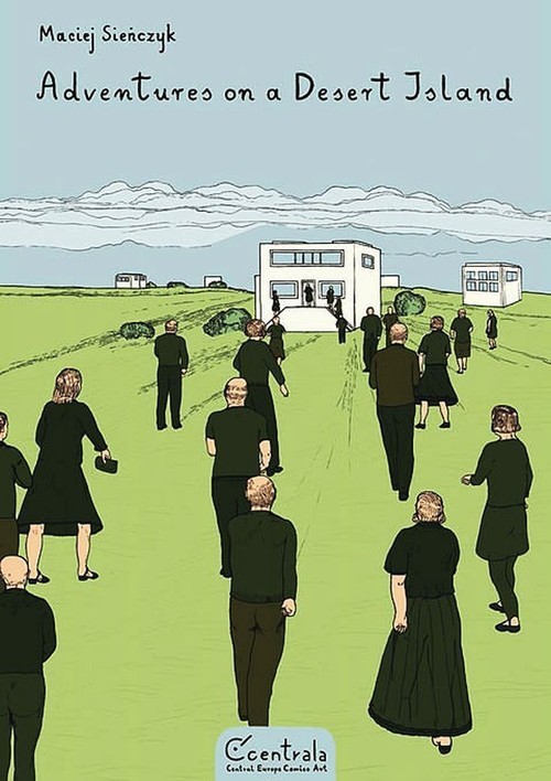 okładka Adventures on a Desert Island książka | Maciej Sieńczyk