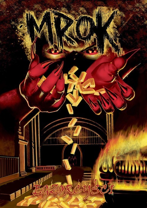 okładka Mrok 3 Egzorcyści książka | Nikodem Cabała, Artur Chochowski, Tomasz Kleszcz, Zygmunt Similak, Robert Zaręba