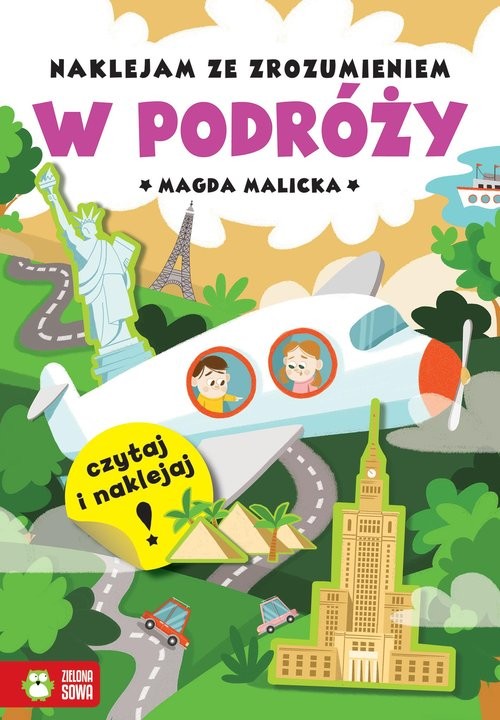 okładka Naklejam ze zrozumieniem W podróży książka | Malicka Magda