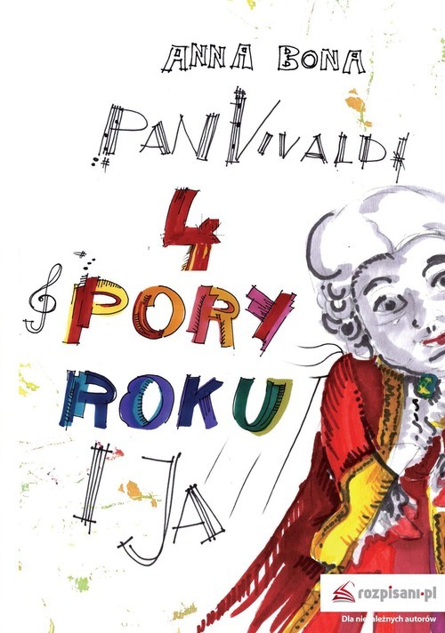 okładka Pan Vivaldi, Cztery Pory Roku i ja książka | Anna Bona