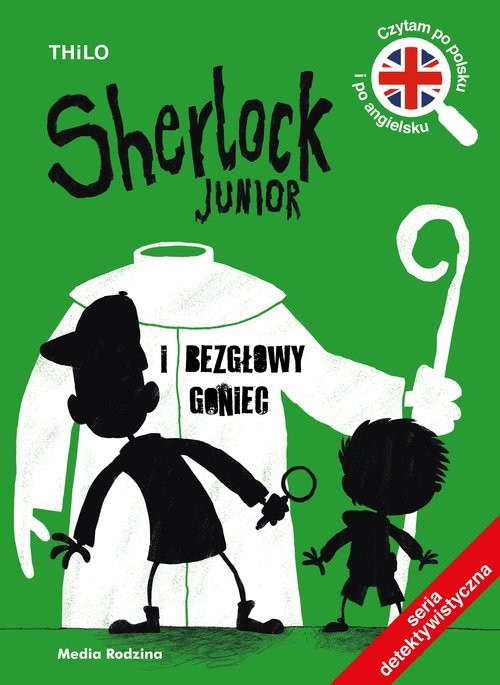 okładka Sherlock Junior i bezgłowy goniec książka | THiLO THiLO