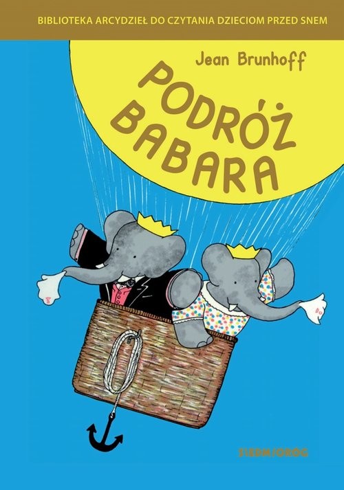 okładka Podróż Babara książka | de Brunhoff Jean