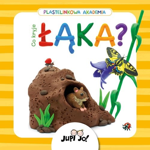 okładka Plastelinkowa akademia Co kryje łąka? książka | Magdalena Młodnicka