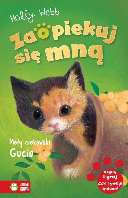 okładka Zaopiekuj się mną Mały ciekawski Gucio książka | Holly Webb