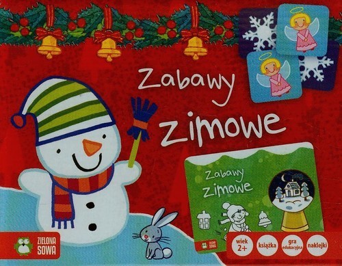 okładka Zabawy zimowe książka