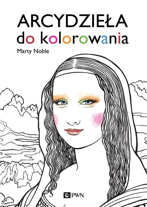 okładka Arcydzieła do kolorowania Zeszyt 1-2 Pakiet książka | Noble Marty