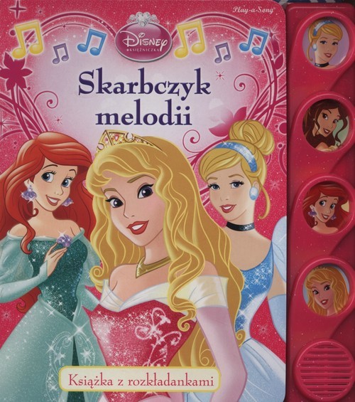 okładka Disney Księżniczka Skarbczyk melodii książka