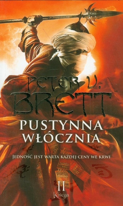 okładka Pustynna włócznia. Księga 2 książka | Peter V. Brett