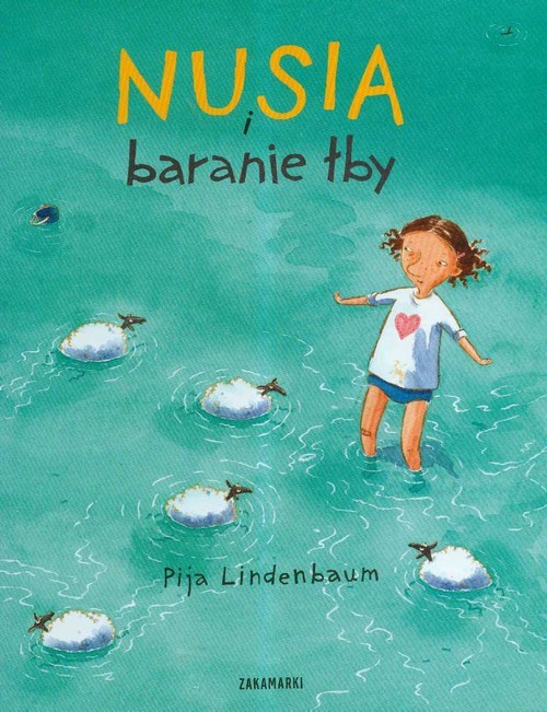 okładka Nusia i baranie łby książka | Pija Lindenbaum