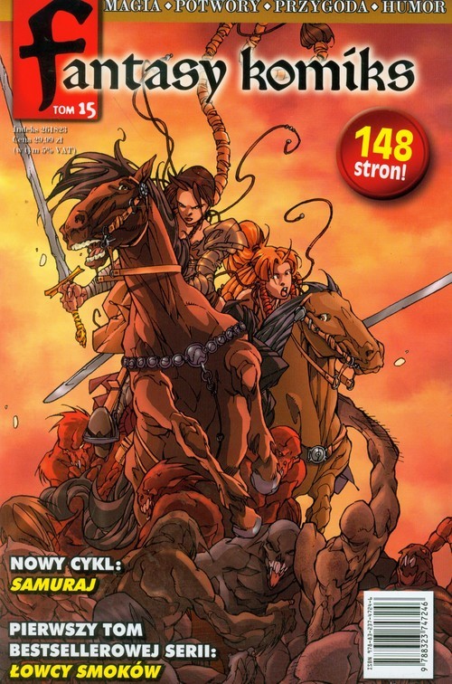 okładka Fantasy Komiks Tom 15 książka