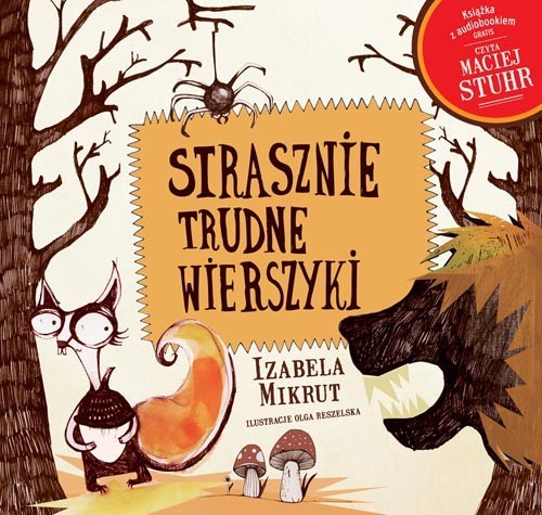 okładka Strasznie trudne wierszyki książka | Izabela Mikrut