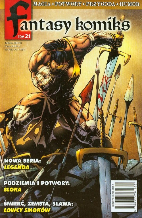 okładka Fantasy Komiks Tom 21 książka