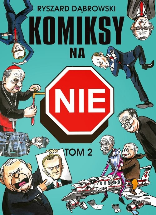 okładka Komiksy na NIE Tom 2 książka | Ryszard Dąbrowski