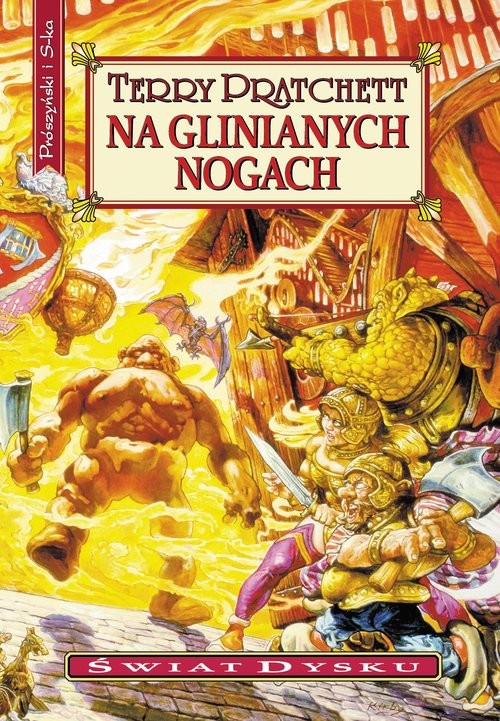 okładka Na glinianych nogach książka | Terry Pratchett