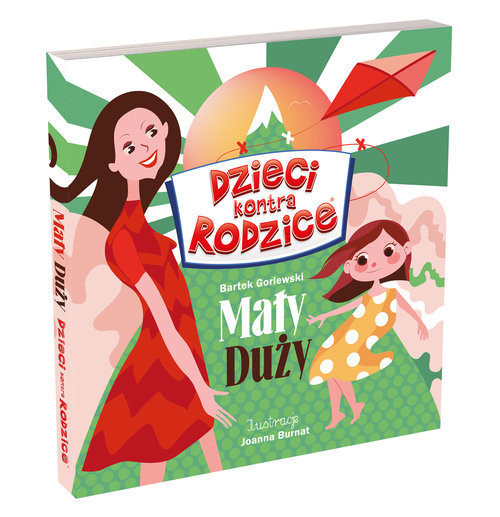 okładka Dzieci kontra Rodzice Mały Duży książka | Bartek Gorlewski