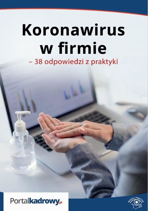 okładka Koronawirus w firmie – 38 odpowiedzi na pytania pracodawców ebook | pdf | Szymon Sokolik