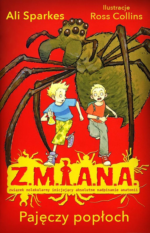 okładka Z.M.I.A.N.A. Pajęczy popłoch ebook | epub, mobi | Ali Sparkes