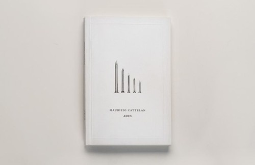 okładka Maurizio Cattelan Amen książka | Cattelan Maurizio