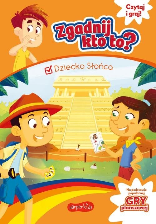 okładka Zgadnij kto to? Dziecko Słońca książka | Wendling Gauthier