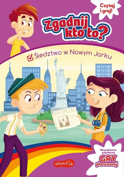 okładka Zgadnij kto to? Śledztwo w Nowym Jorku książka | Wendling Gauthier