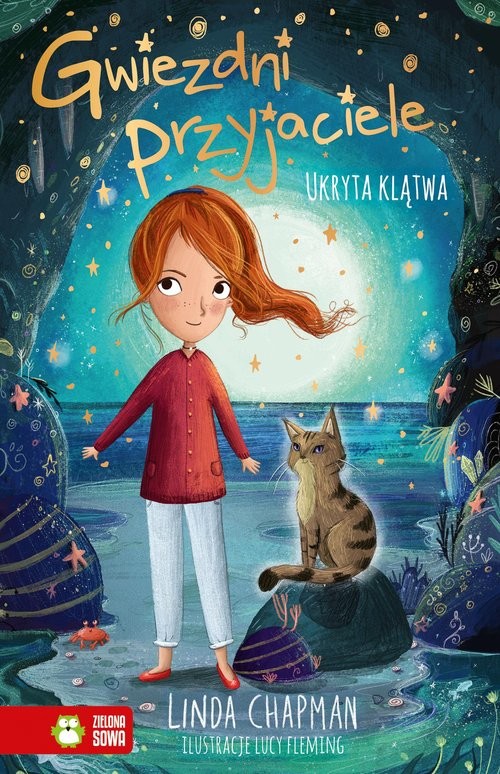 okładka Gwiezdni przyjaciele Ukryta klątwa książka | Linda Chapman