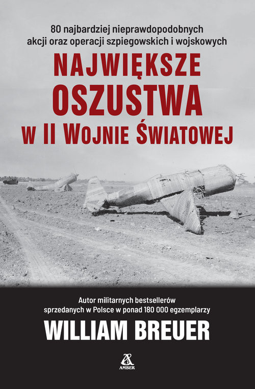 okładka Największe oszustwa w II wojnie światowej książka | Breuer William