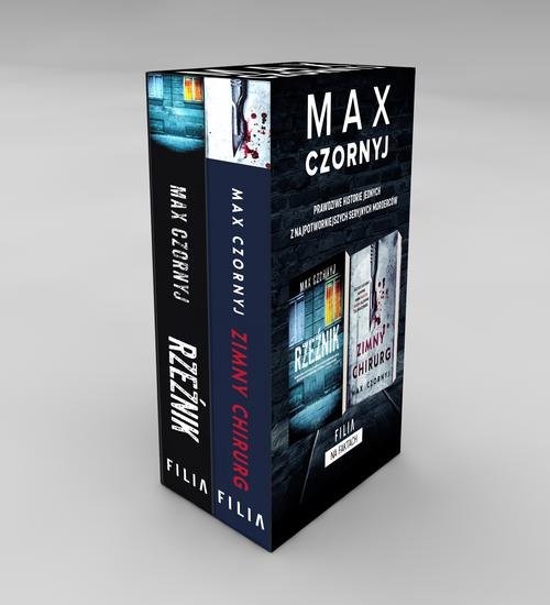 okładka Rzeźnik / Zimny chirurg książka | Max Czornyj