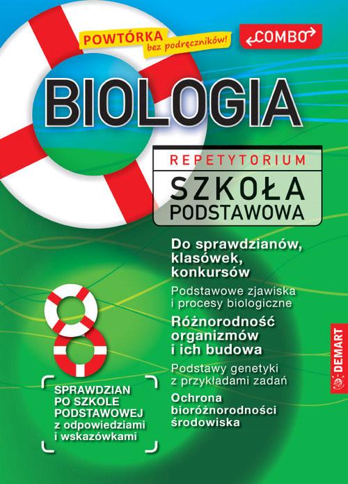 okładka Biologia Repetytorium Szkoła podstawowa COMBO książka | Aneta Letkiewicz