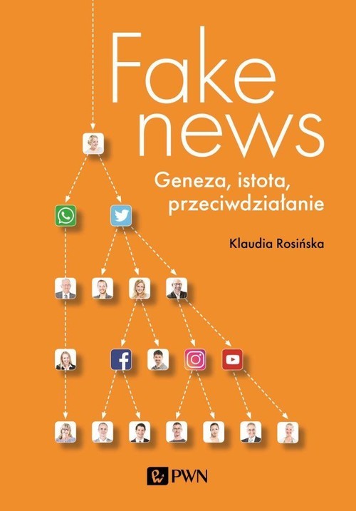 okładka Fake news Geneza, istota, przeciwdziałanie książka | Klaudia Rosińska