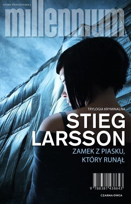 okładka Zamek z piasku który runął książka | Stieg Larsson