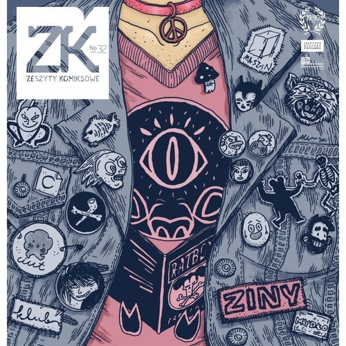 okładka Zeszyty Komiksowe nr 32 Ziny Dodatek 6 błędów książka