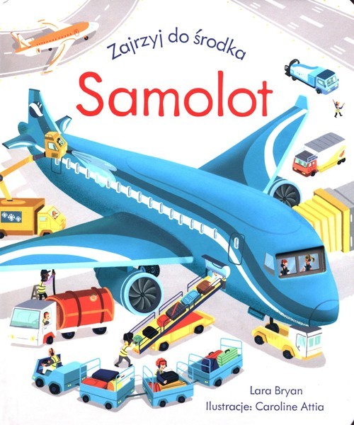 okładka Samolot Zajrzyj do środka książka | Bryan Lara