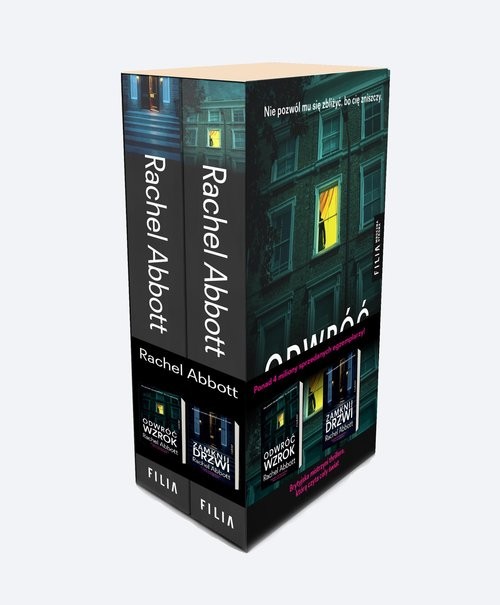 okładka Pakiet Odwróć wzrok / Zamknij drzwi książka | Rachel Abbott