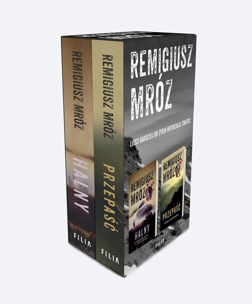 okładka Pakiet Halny / Przepaść książka | Remigiusz Mróz