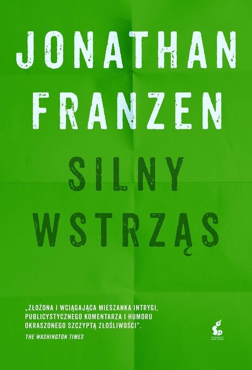 okładka Silny wstrząs książka | Jonathan Franzen