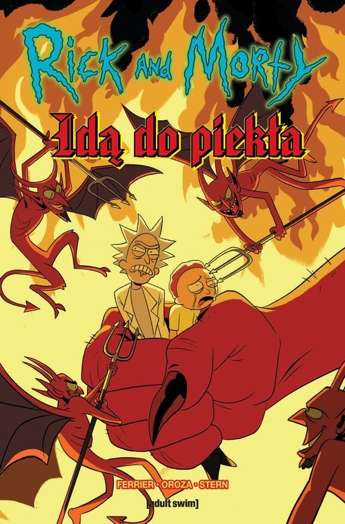 okładka Rick i Morty idą do piekła książka